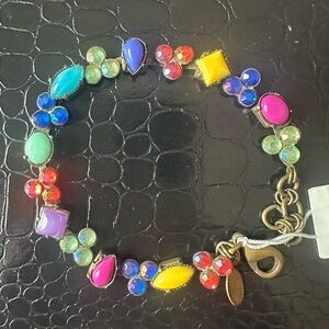 New Bella Lia multi colored stone bracelet